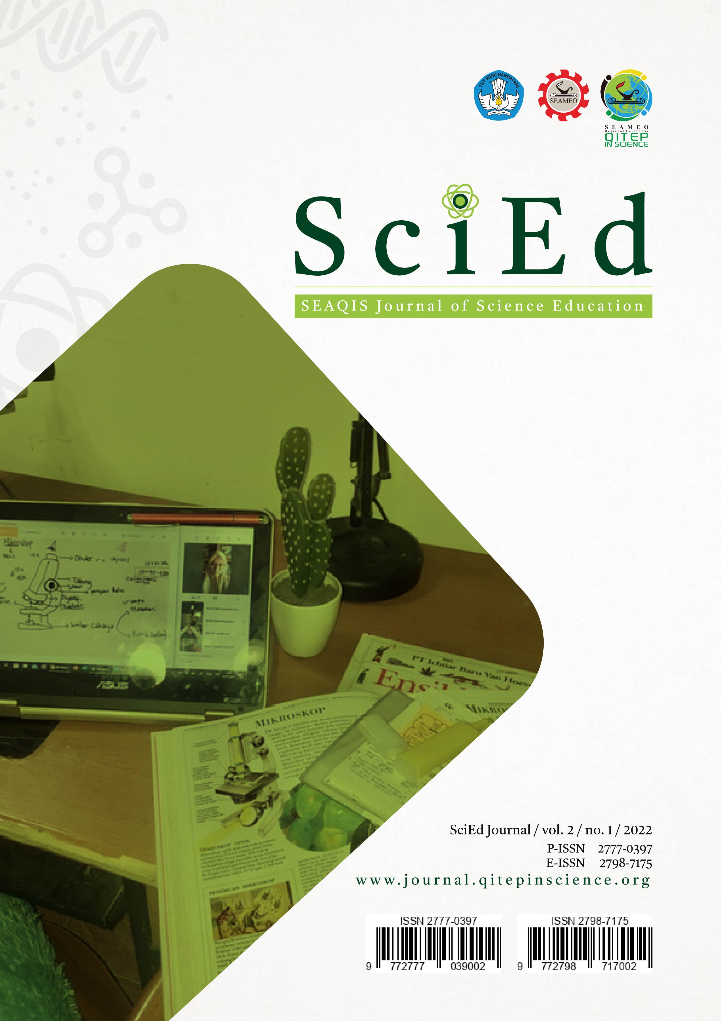 					View Vol. 2 No. 01 (2022): SEAQIS Journal of Science Education
				