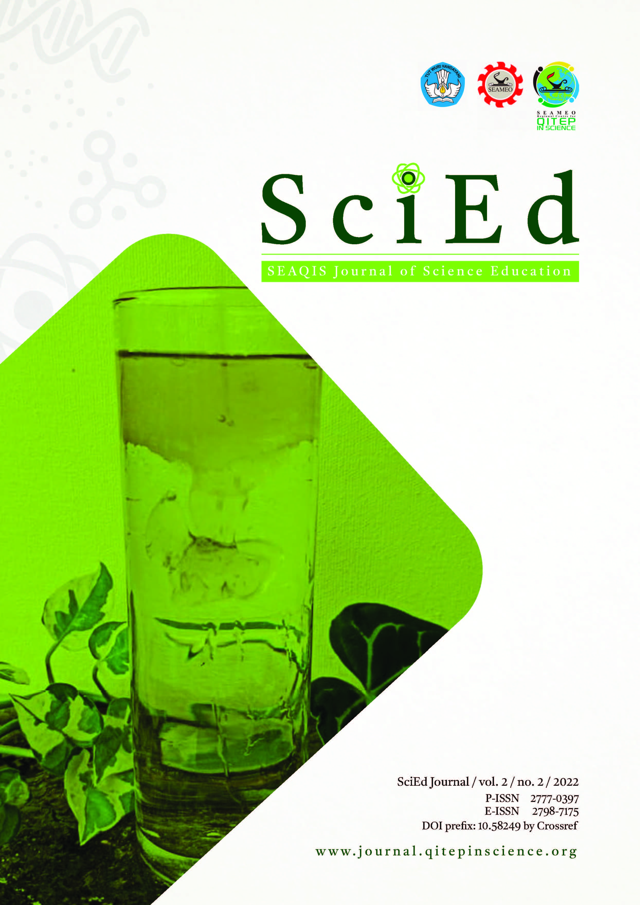 					View Vol. 2 No. 02 (2022): SEAQIS Journal of Science Education
				